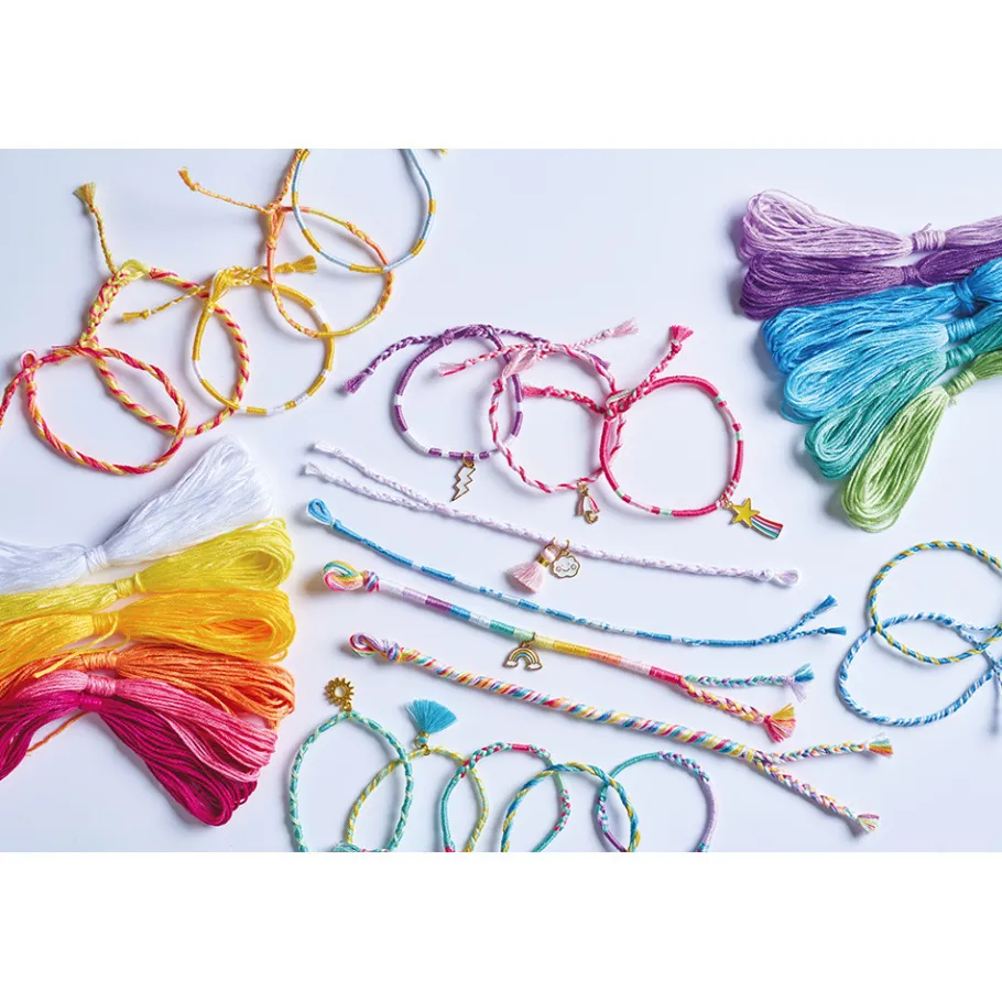 Janod 30 Bracelets Enroulés Arc-En-Ciel* Collection "Les Ateliers Bijoux" & Les Perles