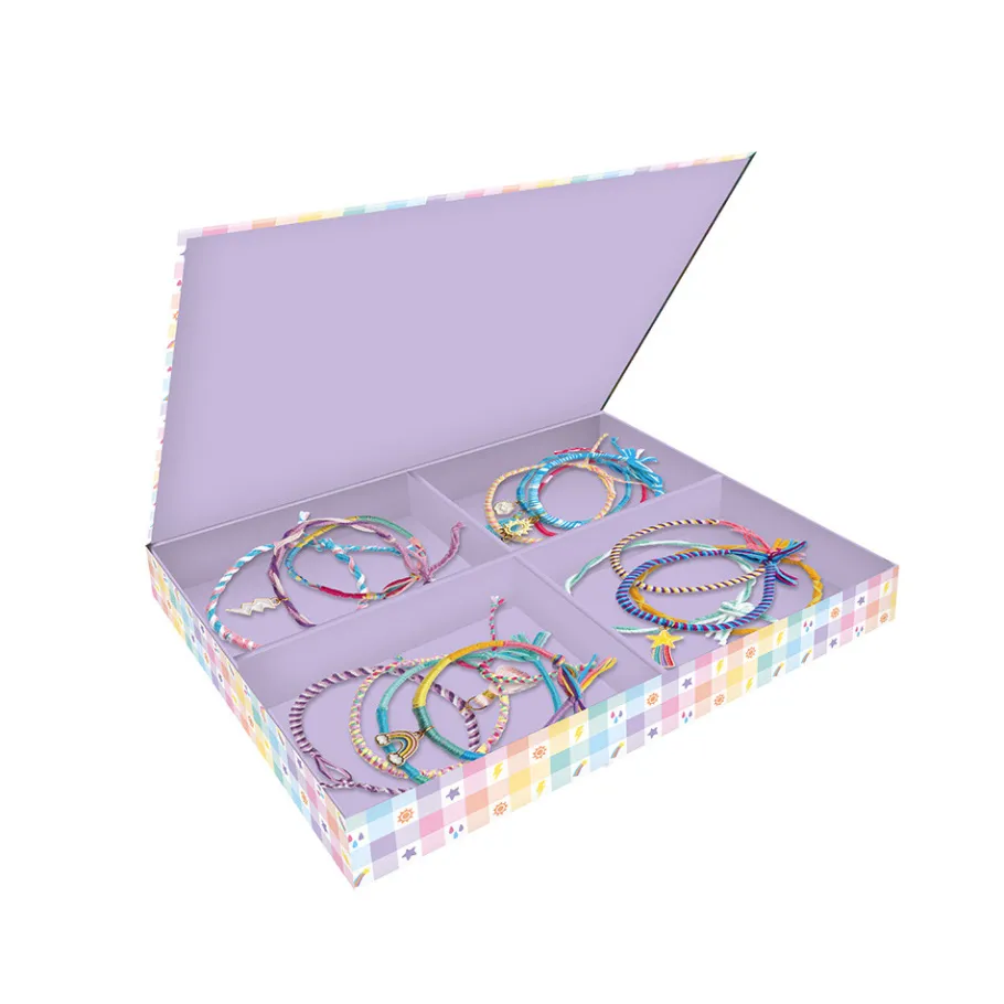 Janod 30 Bracelets Enroulés Arc-En-Ciel* Collection "Les Ateliers Bijoux" & Les Perles