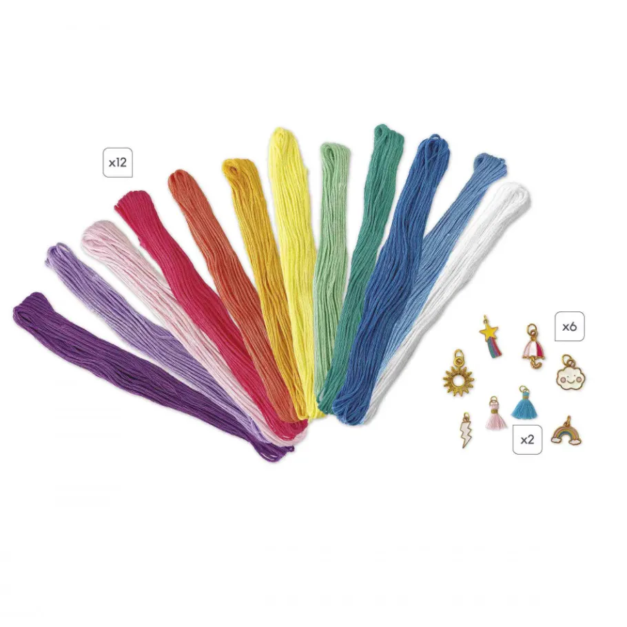 Janod 30 Bracelets Enroulés Arc-En-Ciel* Collection "Les Ateliers Bijoux" & Les Perles