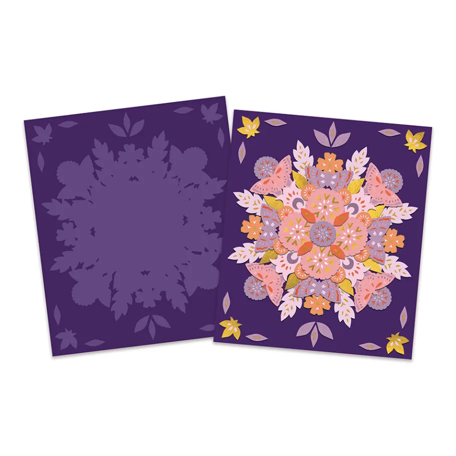 Janod 3 Mandalas Nature* Créations 3D|Collection "Les Ateliers Du Calme"
