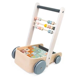 Janod ABC Buggy Sweet Cocoon (bois)* Cubes & Pyramides|Jouets À Bascule, Porteurs & Chariots