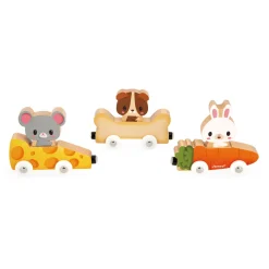 Janod Animaux Familiers Magnétiques* Tracteurs & Animaux De La Ferme|Jouets Magnétiques