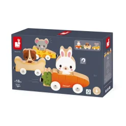 Janod Animaux Familiers Magnétiques* Tracteurs & Animaux De La Ferme|Jouets Magnétiques