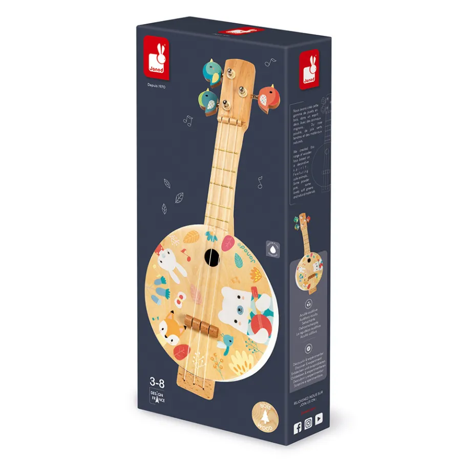 Janod Banjo Pure (bois)* Jouets Musicaux