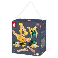 Janod Baril Brico'Kids 100 pièces (bois)* Établis, Outils & Bricolage