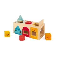 Janod Boite à Formes Géométriques (bois)* Jeux Éducatifs Maternelle|Formes & Couleurs