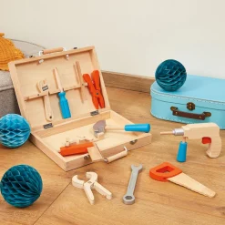 Janod Boite à outils Brico'Kids (bois)* Établis, Outils & Bricolage