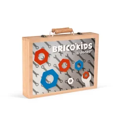 Janod Boite à outils Brico'Kids (bois)* Établis, Outils & Bricolage