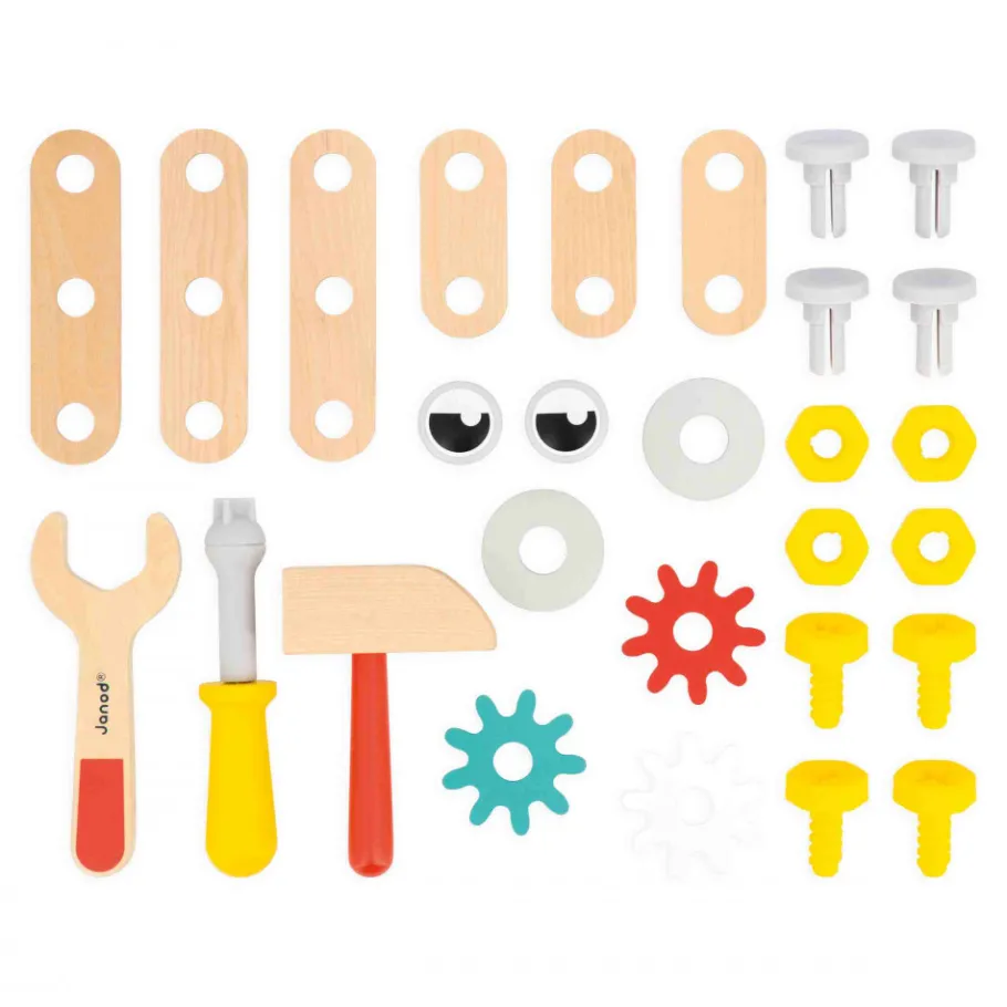 Janod Caisse à Outils Robot Brico'Kids* Établis, Outils & Bricolage
