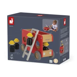 Janod Camion de Pompiers Bolid* Véhicules, Garages & Voitures|Caserne & Véhicules De Pompiers