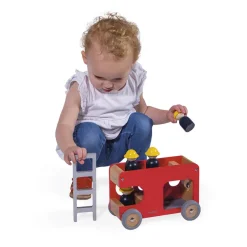 Janod Camion de Pompiers Bolid* Véhicules, Garages & Voitures|Caserne & Véhicules De Pompiers