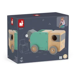 Janod Camion Poubelle Bolid* Véhicules, Garages & Voitures|Trains & Véhicules