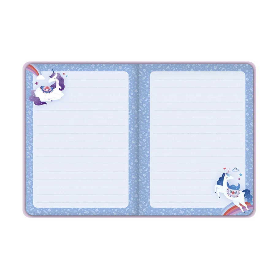 Janod Carnet de notes Licorne Dreamland* Tampons & Papeterie
