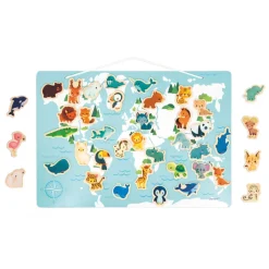 Janod Carte Monde Magnétique Minikids* Jeux Éducatifs Maternelle|Jeux Éducatifs Science & Géographie