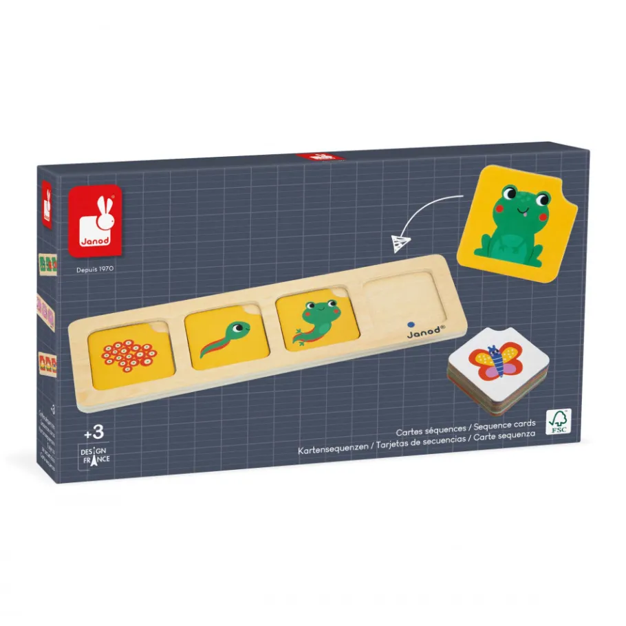 Janod Cartes Séquences - Le Jardin* Jeux Éducatifs Maternelle|Jeux Éducatifs Science & Géographie