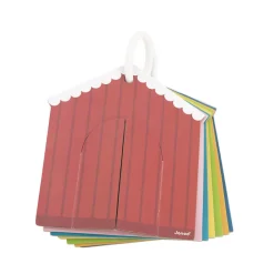 Janod Cartes Tactiles Ferme* Tracteurs & Animaux De La Ferme|Formes & Couleurs