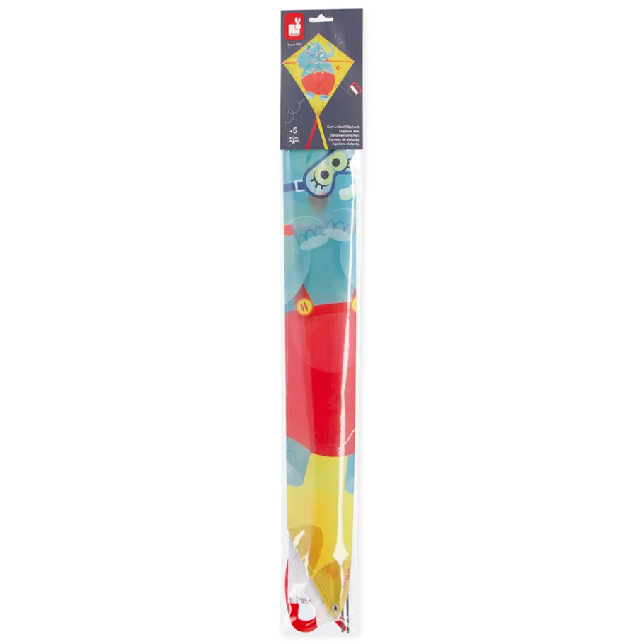 Janod Cerf-volant Éléphant Applepop* Sports & Activités D'Extérieur