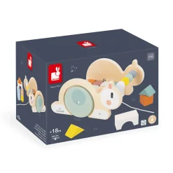 Janod Chariot de Cubes Escargot Sweet Cocoon* Jouets À Promener & À Pousser