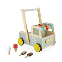 Janod Chariot de Marche Marchand de Glaces* Jouets À Bascule, Porteurs & Chariots