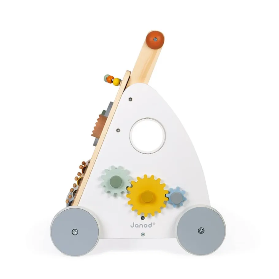 Janod Chariot Multi-Activités Sweet Cocoon en bois* Jouets Musicaux|Jouets À Bascule, Porteurs & Chariots