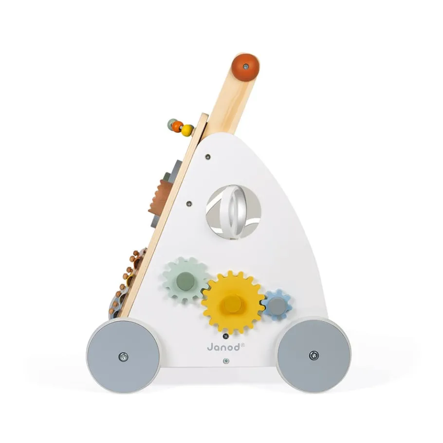Janod Chariot Multi-Activités Sweet Cocoon en bois* Jouets Musicaux|Jouets À Bascule, Porteurs & Chariots