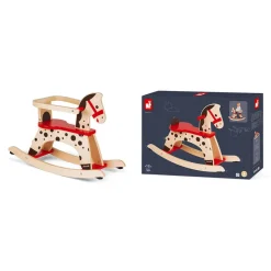 Janod Cheval à Bascule Caramel (bois)* Jouets À Bascule, Porteurs & Chariots