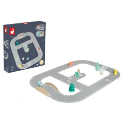 Janod Circuit en Feutrine Bolid* Trains & Circuits|Véhicules, Garages & Voitures