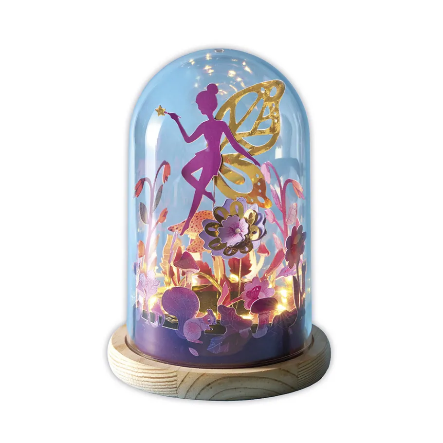 Janod Cloche Lumineuse Magic Fairies à Créer* Collection "Les Ateliers Déco"
