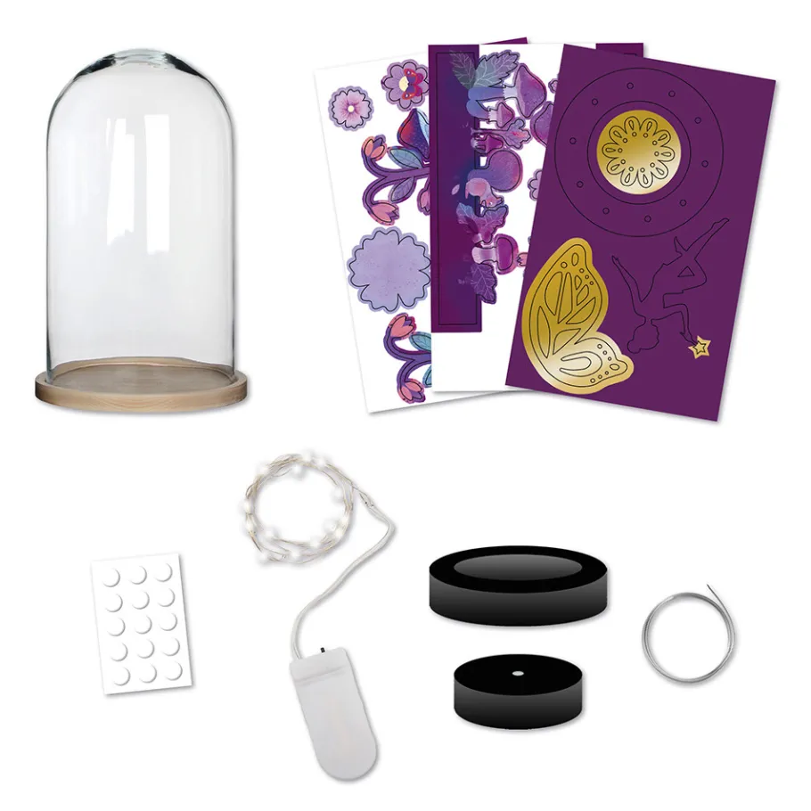 Janod Cloche Lumineuse Magic Fairies à Créer* Collection "Les Ateliers Déco"