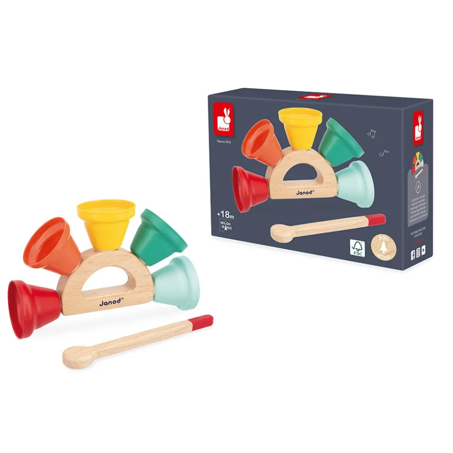 Janod Clochettes Gioia* Jouets Musicaux|Jouets Musicaux