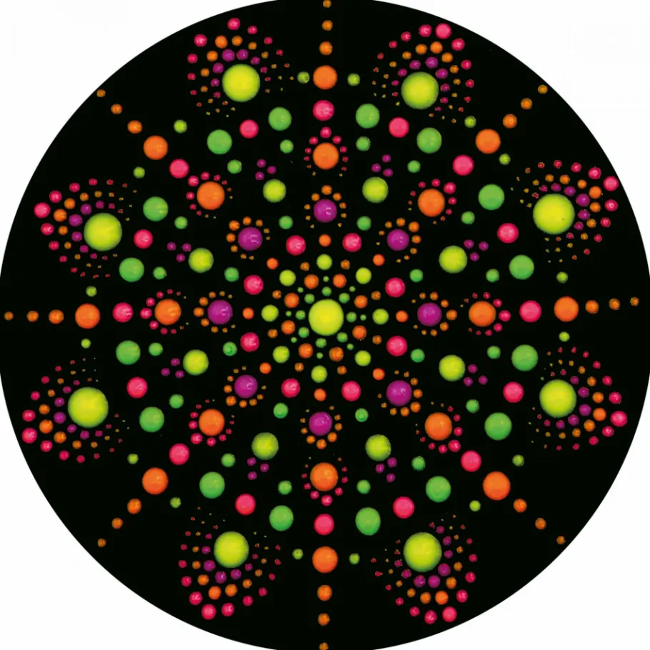 Janod Coffret créatif Dots Painting* Peinture Par Numéro & Coloriage