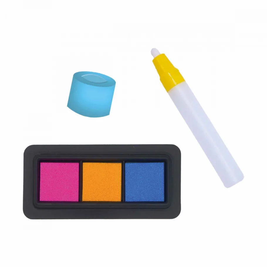 Janod Coffret Créatif Multiactivités - 3 ans* Peinture Par Numéro & Coloriage|Tampons & Papeterie
