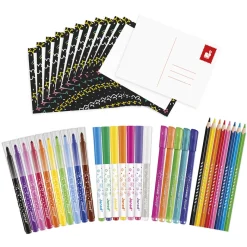 Janod Coffret de Coloriage* Peinture Par Numéro & Coloriage