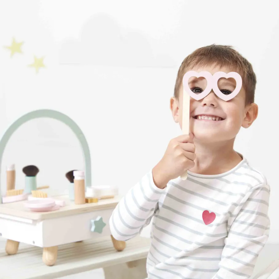Janod Coiffeuse de table en bois Licorne* Beauté