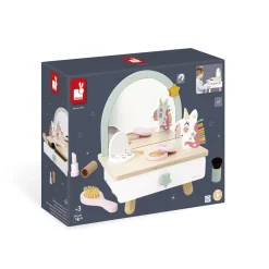 Janod Coiffeuse de table en bois Licorne* Beauté