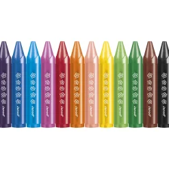 Janod Crayons de Cire x12* Peinture Par Numéro & Coloriage