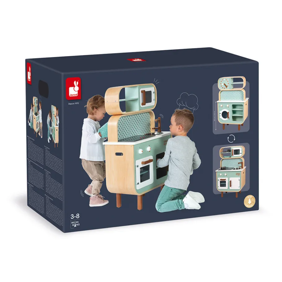 Janod Cuisine double face Cooker Reverso (bois)* Cuisines, Dinettes & Marchandes