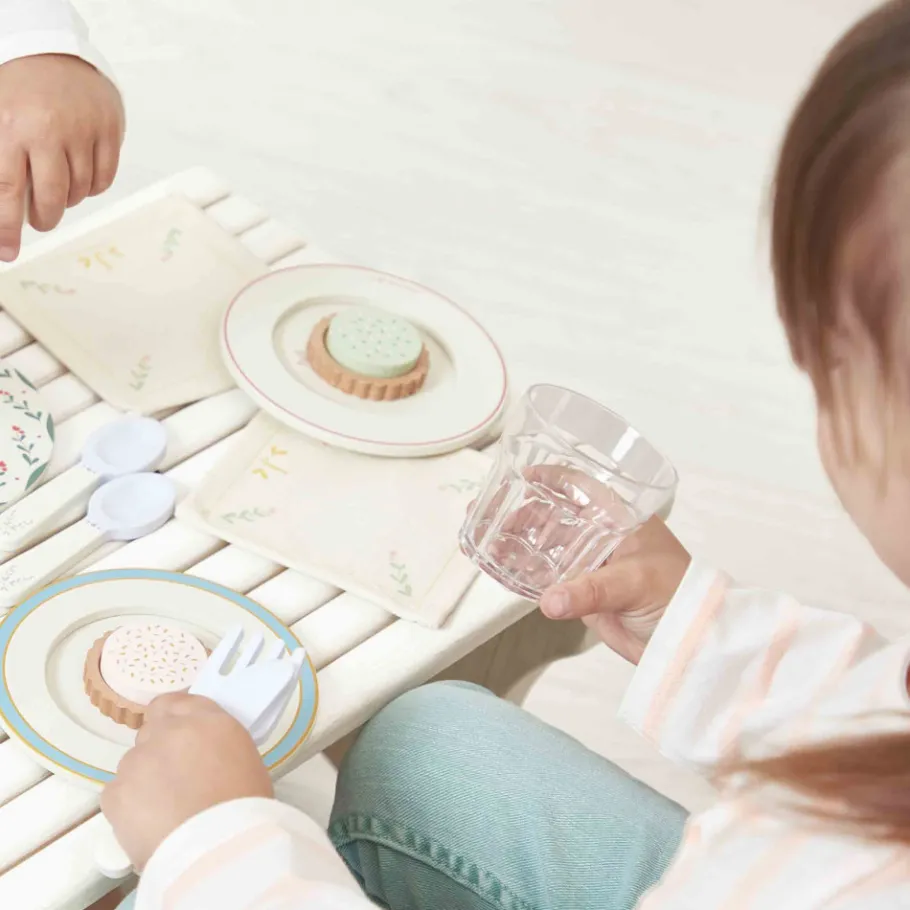 Janod Dinette en valisette Mamie Soleil* Accessoires Poupons, Poupées & Ménage|Cuisines, Dinettes & Marchandes