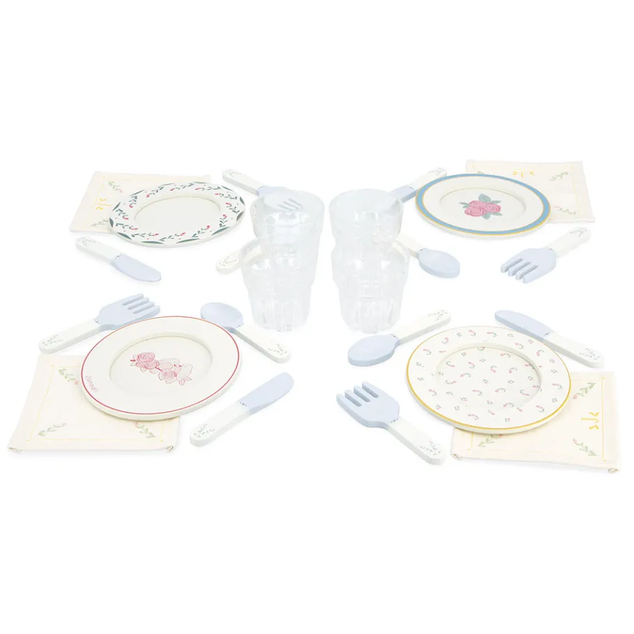 Janod Dinette en valisette Mamie Soleil* Accessoires Poupons, Poupées & Ménage|Cuisines, Dinettes & Marchandes