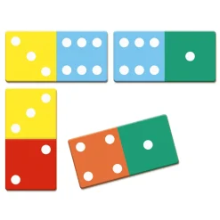 Janod Dominos Rigolooo* Jeux De Mémoire & D'Associations