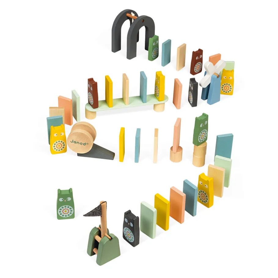 Janod Dominos Sweet Cocoon (bois)* Jeux D'Équilibre