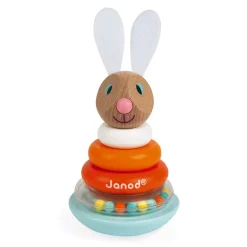 Janod Empilable Culbuto Lapin (bois)* Manipulation & Encastrement