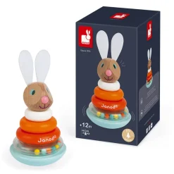 Janod Empilable Culbuto Lapin (bois)* Manipulation & Encastrement