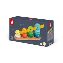 Janod Empilable duck Family (bois)* Manipulation & Encastrement