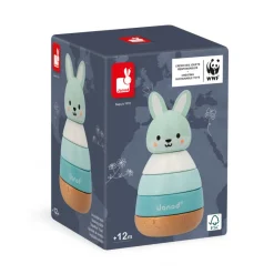 Janod Empilable Lapin - Partenariat WWF®* Manipulation & Encastrement