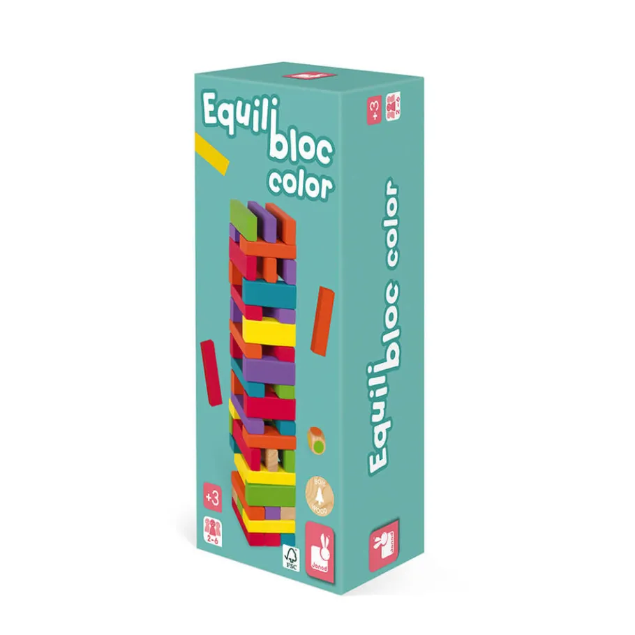 Janod Equilibloc Color (bois)* Jeux D'Équilibre