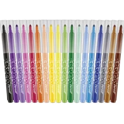 Janod Feutres Longue Durée x18* Peinture Par Numéro & Coloriage