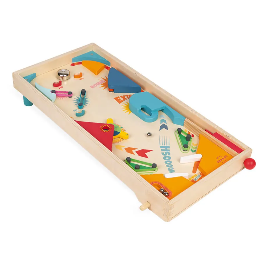 Janod Flipper en bois* Jeux De Lancer