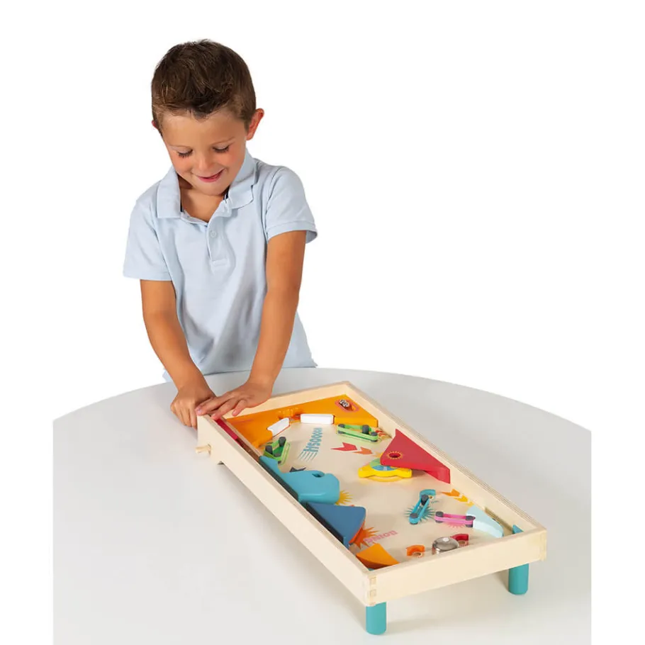 Janod Flipper en bois* Jeux De Lancer