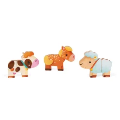 Janod Funny Magnet - Ferme (bois)* Jouets Magnétiques